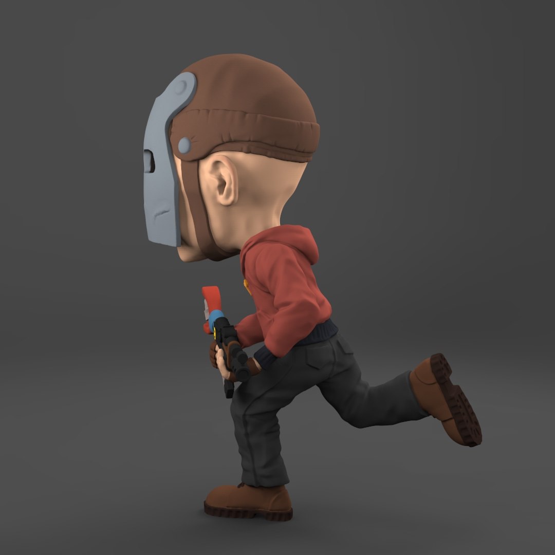 3d Max Character Rust