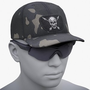 Tactical Sunglasses Baseball Cap 01