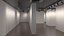 3D Multiroom Public Interior Empty model