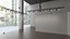 3D Multiroom Public Interior Empty model