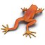 Mantella Frog Pose 3 3D Model