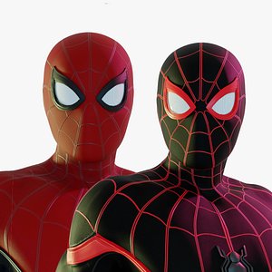 Spider Man Rigged 3D model