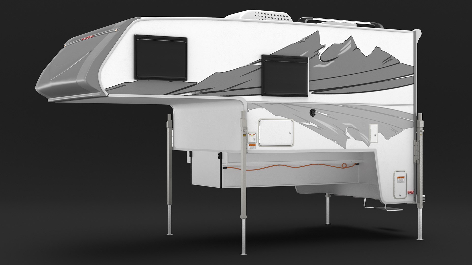 3D Truck Camper model https://p.turbosquid.com/ts-thumb/xi/zdboXR/j6/truckcamper3dsmodel007/jpg/1692752669/1920x1080/fit_q87/38a991defb3243f398dcd1d782de6d30f830a874/truckcamper3dsmodel007.jpg