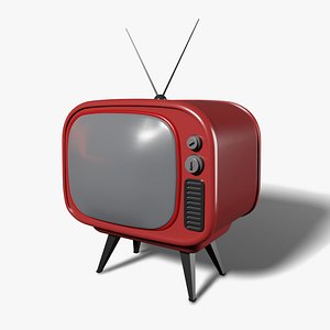Cartoon Retro Television