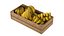 Banana Fruits Wooden Crate