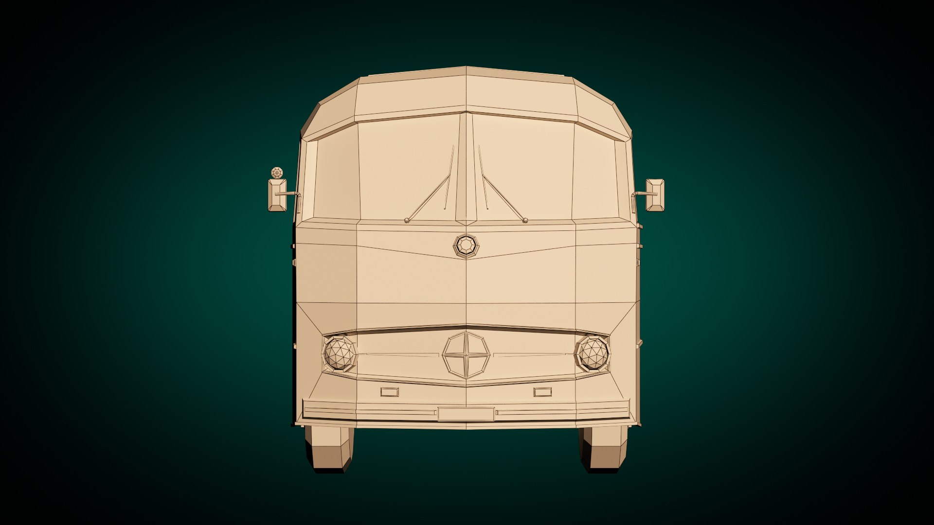 Vintage Bus Model - TurboSquid 1528531