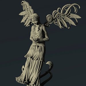 3D Game Assets 3D Printed Models Angel Figures 3D