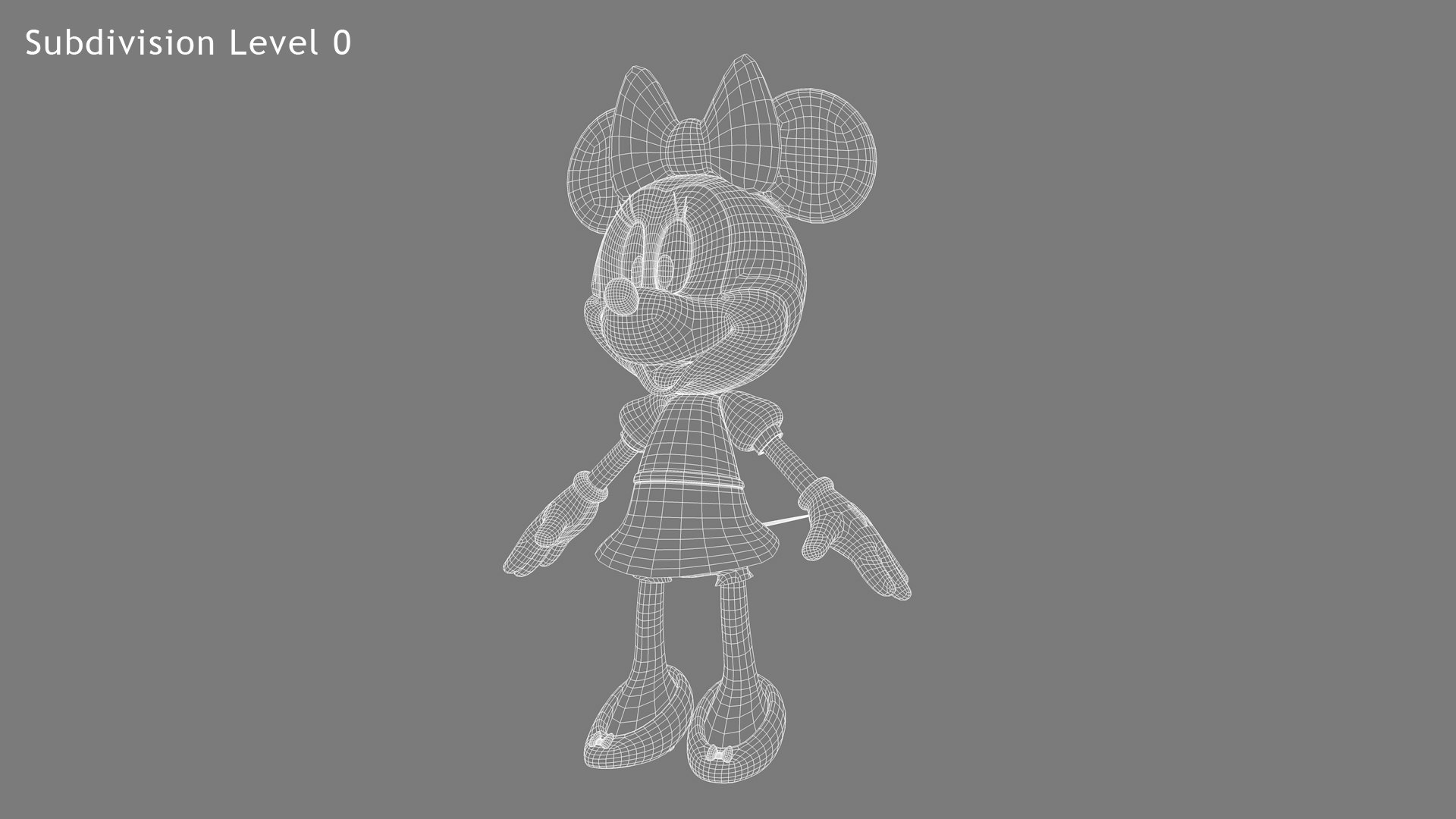 3D Model Minnie Mouse Film - TurboSquid 1598619