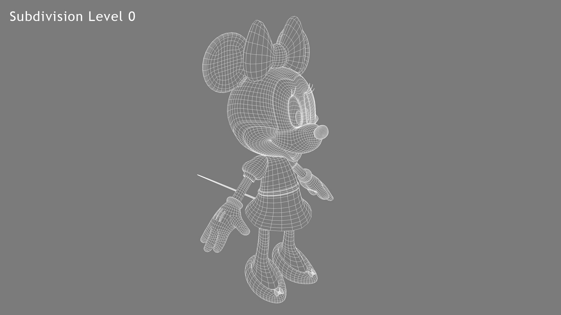 3D Model Minnie Mouse Film - TurboSquid 1598619