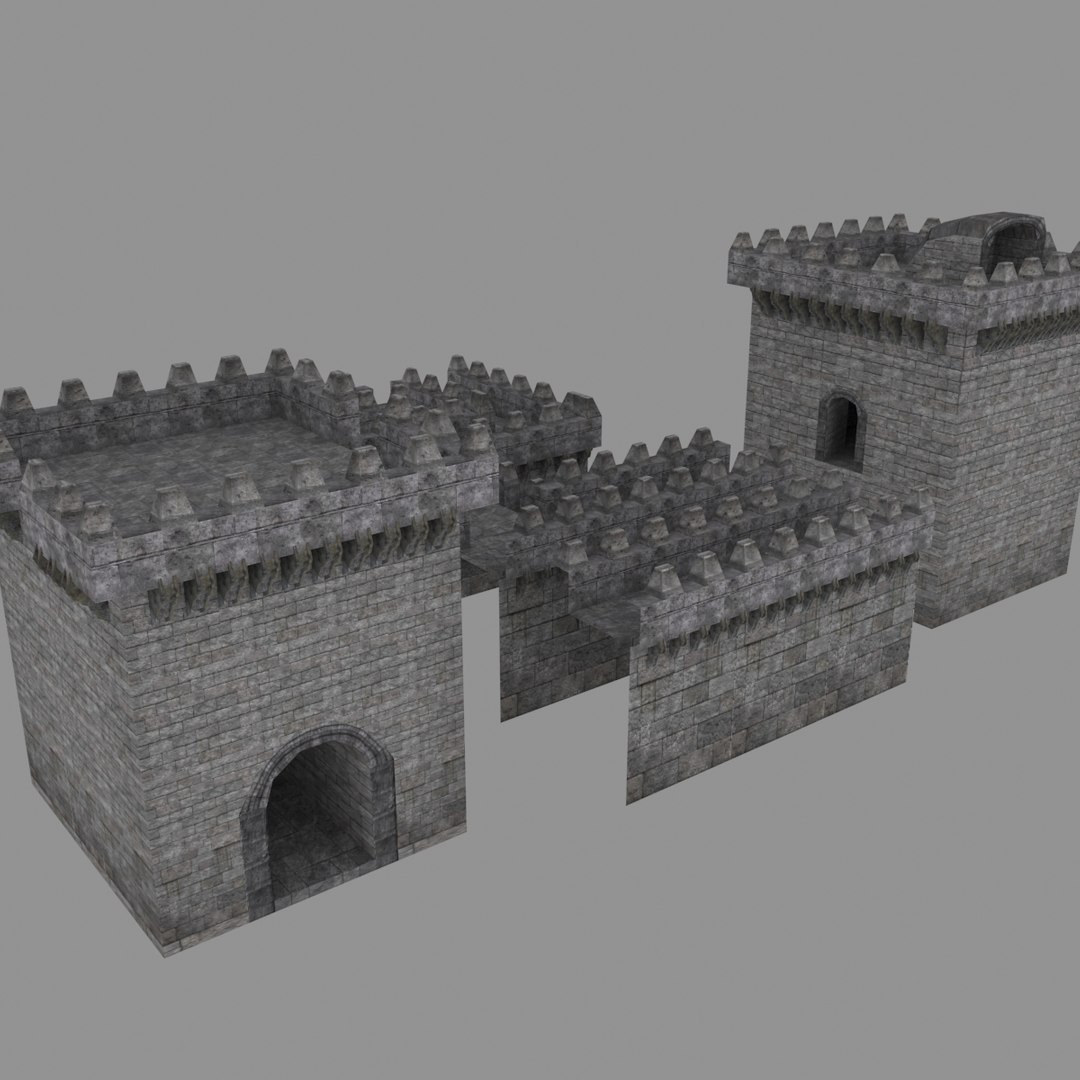 Pack Castle Collision Geometry Max