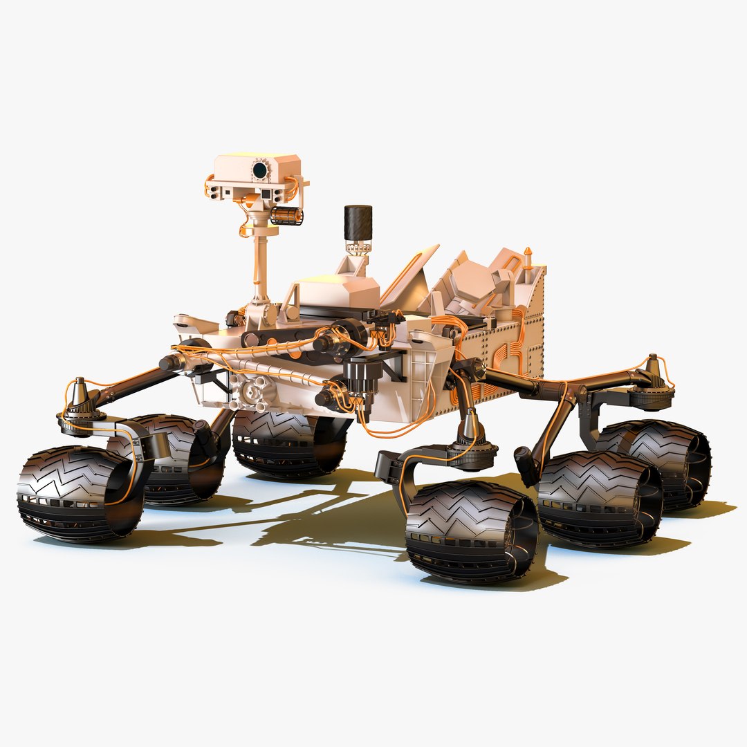 Nasa Mars Rover Curiosity 3d Model