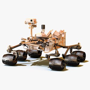 nasa mars rover curiosity 3d model