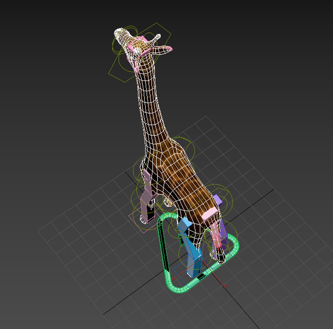 Giraffe Low-poly 3D - TurboSquid 1461585