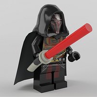 Revan Star Wars Knights of the Old Republic Low-poly 3D model