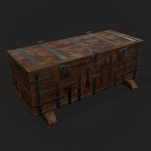 Iron Bound Chest 3D model