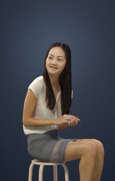 3D paula female elegant