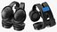 Black Bose Quiet Comfort Headphones on Under-Desk Holder