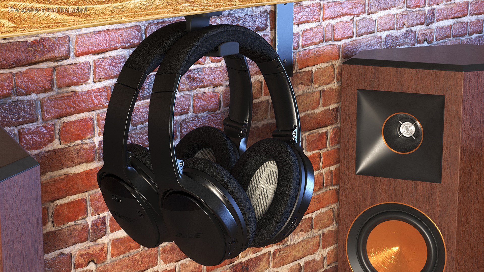 Black Bose Quiet Comfort Headphones on Under-Desk Holder 3D https://p.turbosquid.com/ts-thumb/xj/ZJXw2O/s1/blackbosequietcomfortheadphonesonunderdeskholdervray3dmodel003/jpg/1682611981/1920x1080/fit_q87/97b82fa47ee1a4d1795bfc47ce4a8bd3f9bb6bae/blackbosequietcomfortheadphonesonunderdeskholdervray3dmodel003.jpg