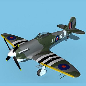 3D model Hawker Hawker Tempest MK1 V11