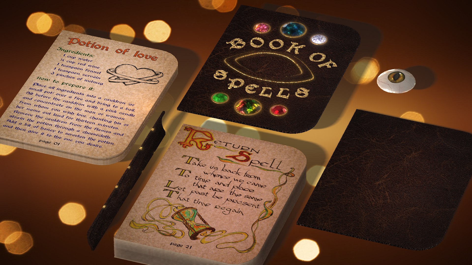 3D model spell book - TurboSquid 1460506