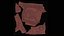 ancient stone mossy relief 3 front scan PBR photogrammetry
