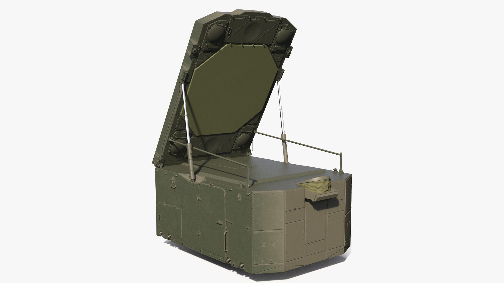 S300 Radar Flap Lid B 3D model preview