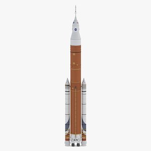 SLS Block 1B Crew Rocket