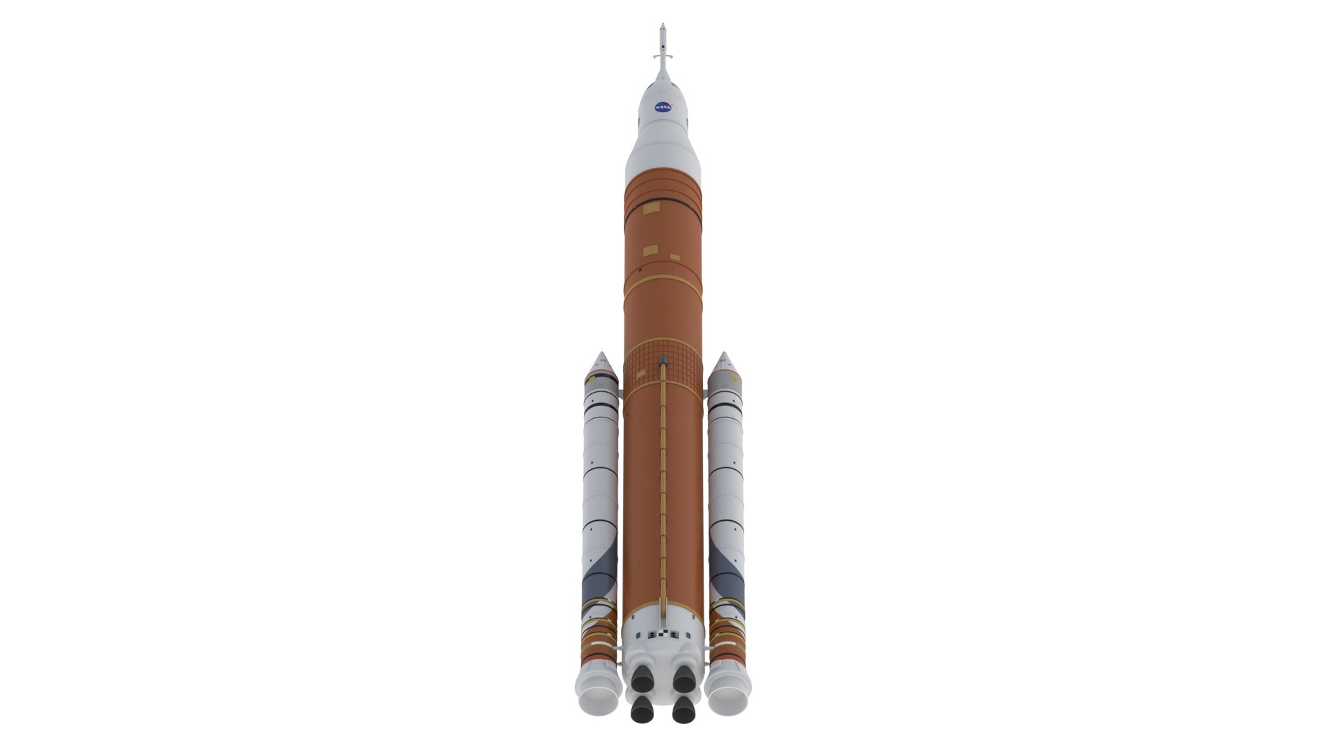 Sls block rocket 3D model - TurboSquid 1575368