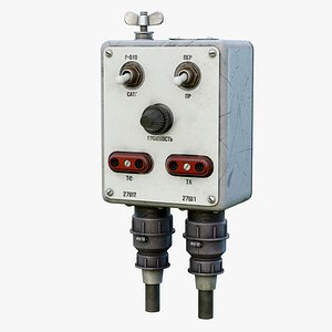 Rigged Radio Military GameReady LODs