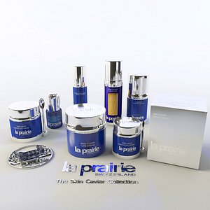 cosmetics - la prairie 3d model