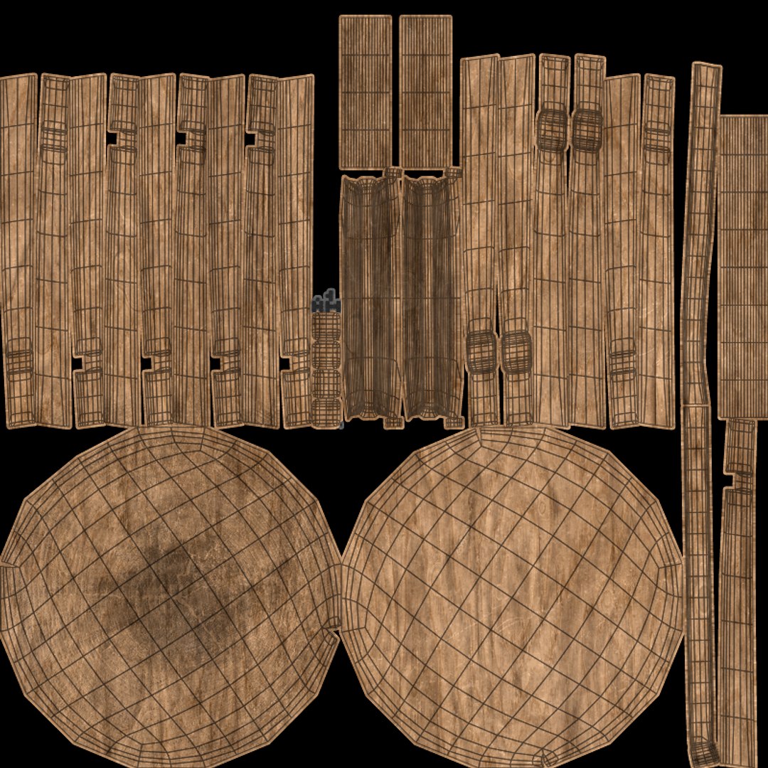 3D Wooden Stool model - TurboSquid 2060273