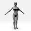 female basemesh model