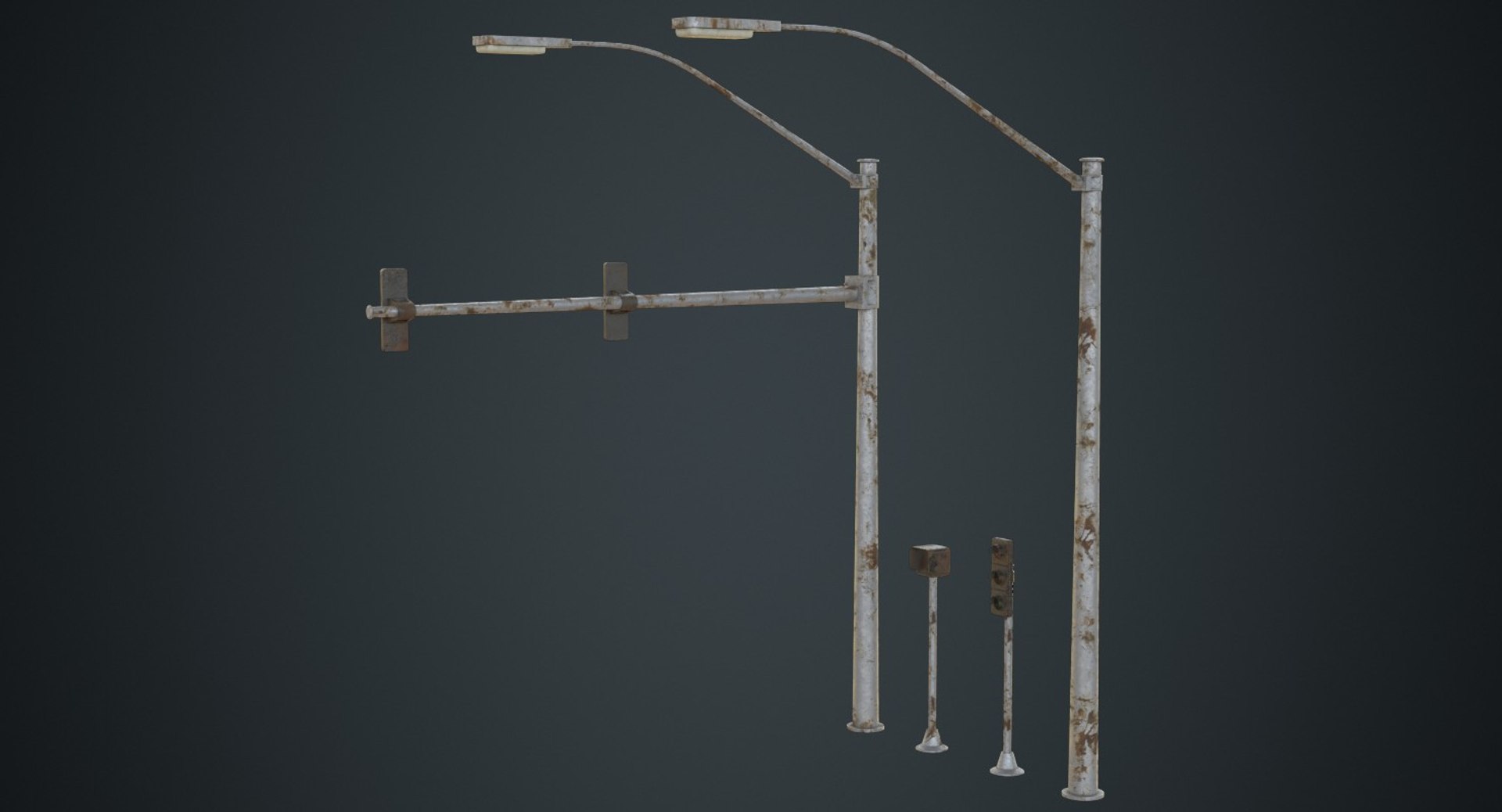 3D Stop Light 1d Model - TurboSquid 1390630
