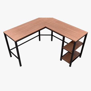 L-Shaped Computer Desk 54 model