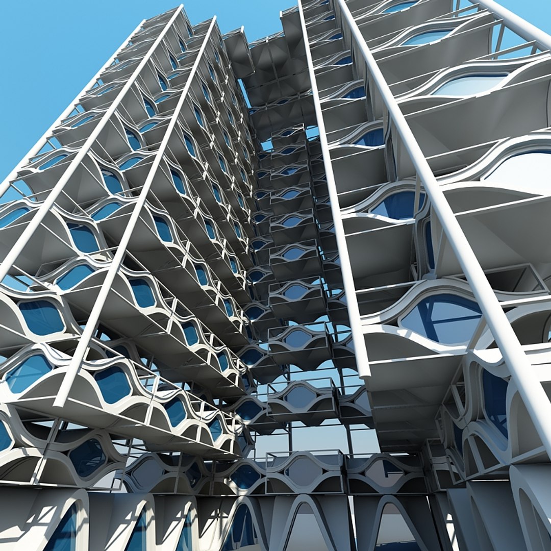 Modern Architectural 3d 3ds