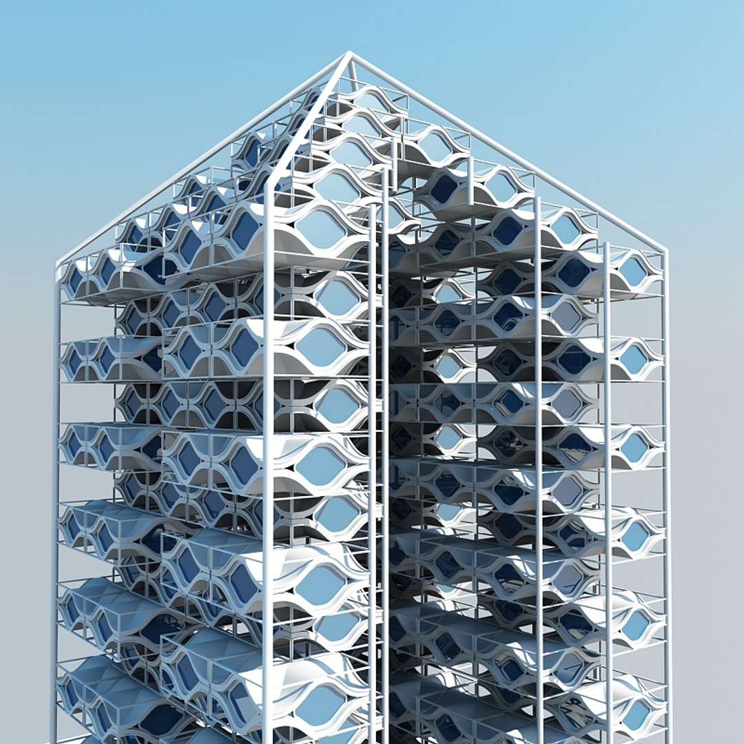 Modern Architectural 3d 3ds