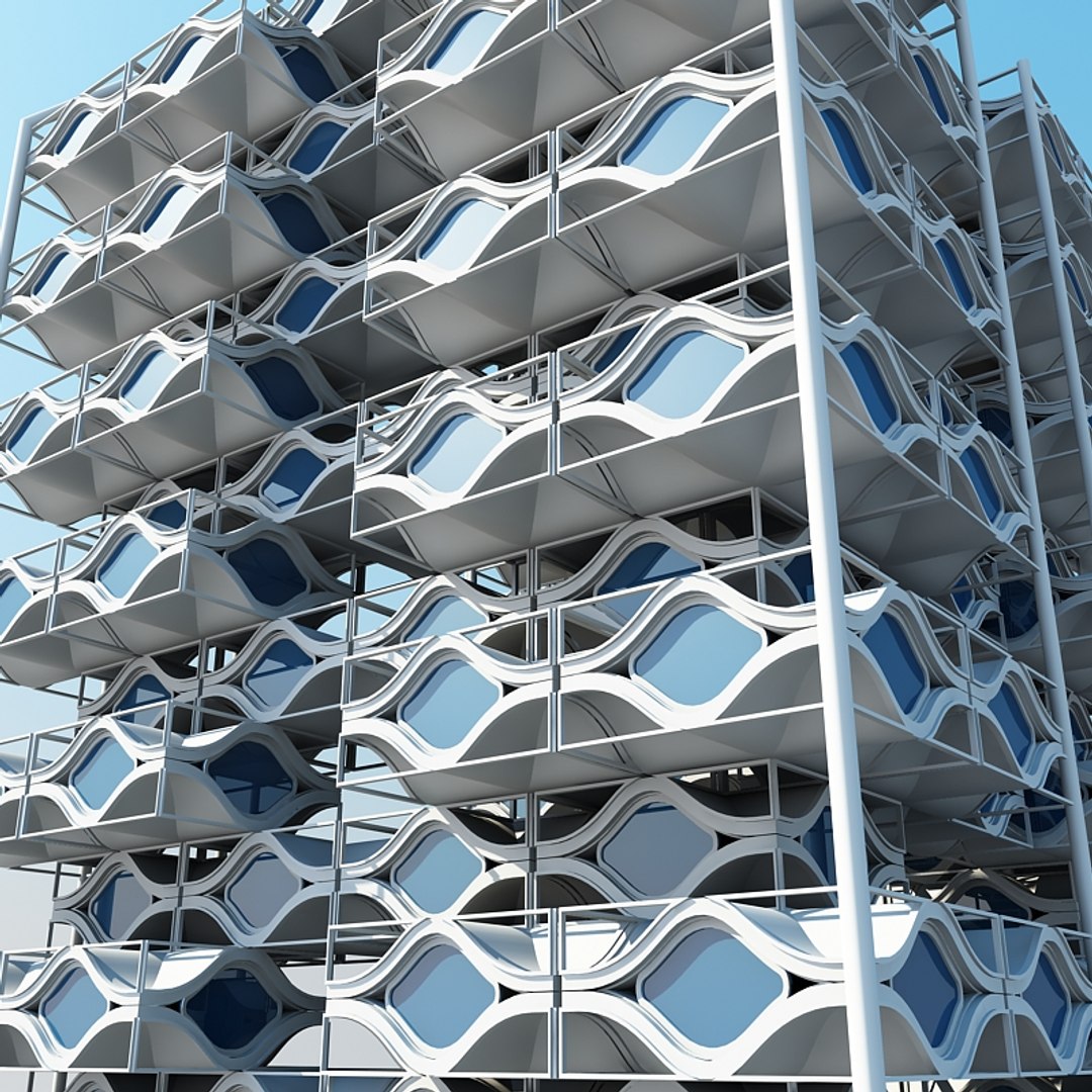Modern Architectural 3d 3ds