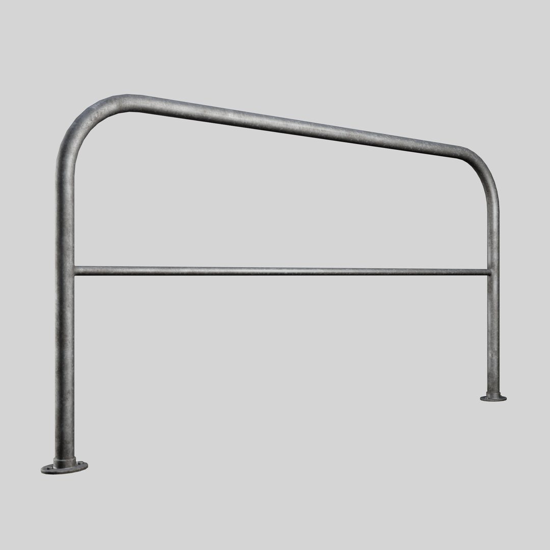 3D Realistic Railing Ready - - TurboSquid 1349306