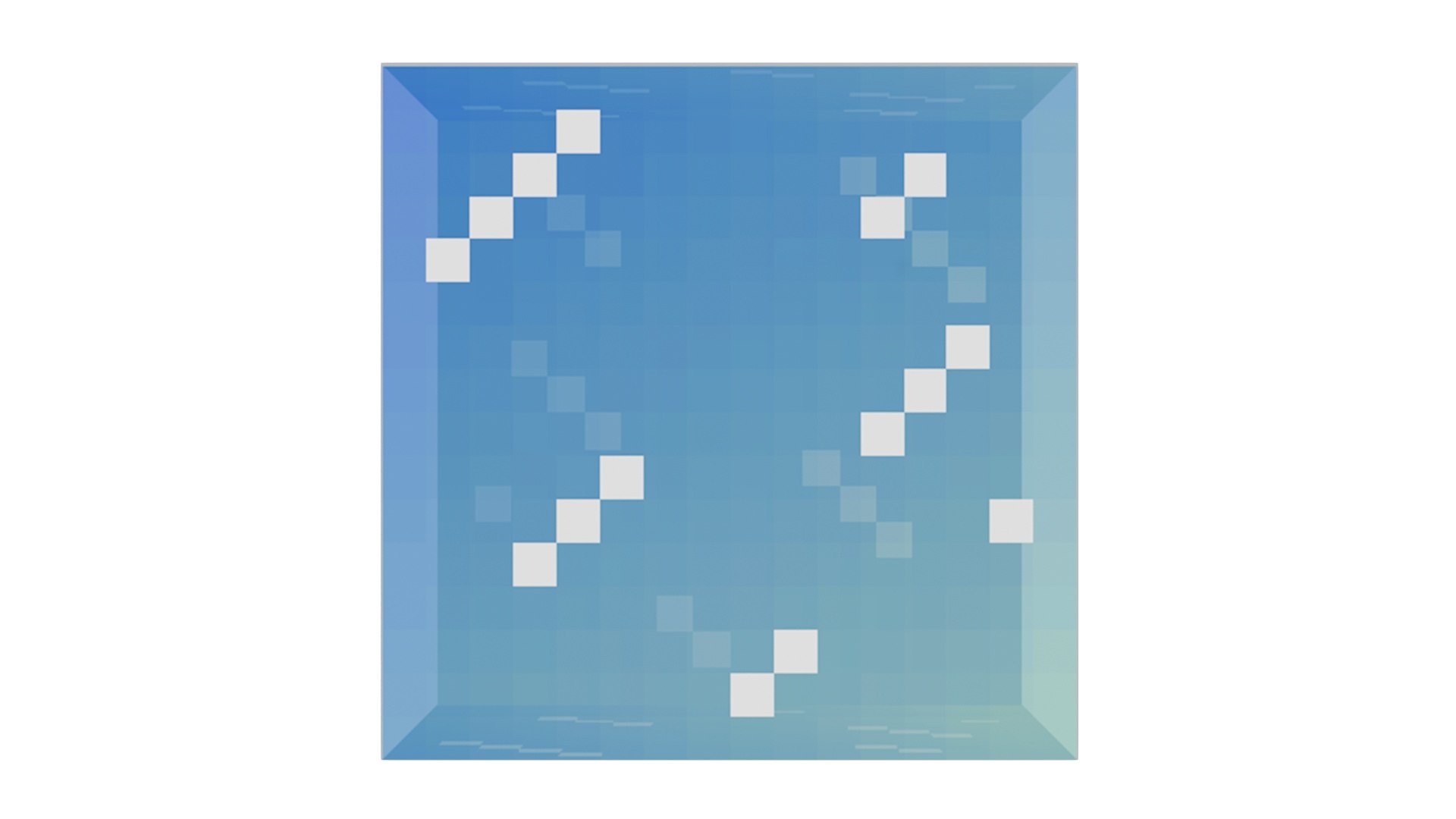 Minecraft Ice Blocks 3D Model - TurboSquid 2377373