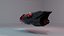 Futuristic Motorcycle Low-poly subdivision-ready