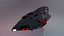 Futuristic Motorcycle Low-poly subdivision-ready