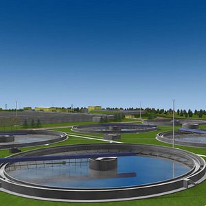 wastewater treatment plant