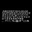 Arial Bold 3D Typography Set - Ready for Subdivision