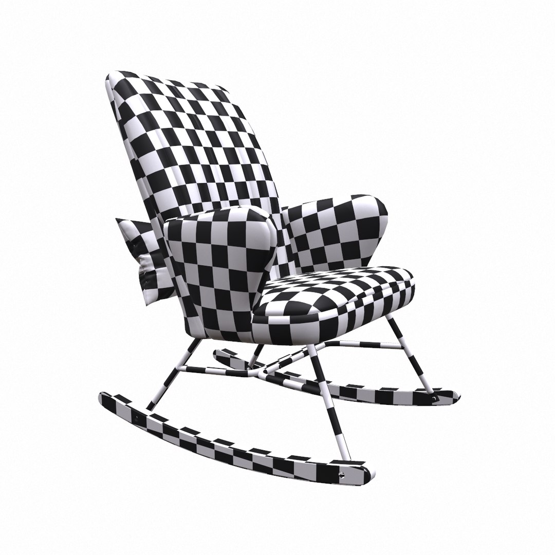 Rocking Chair 12 3D Model - TurboSquid 2111121