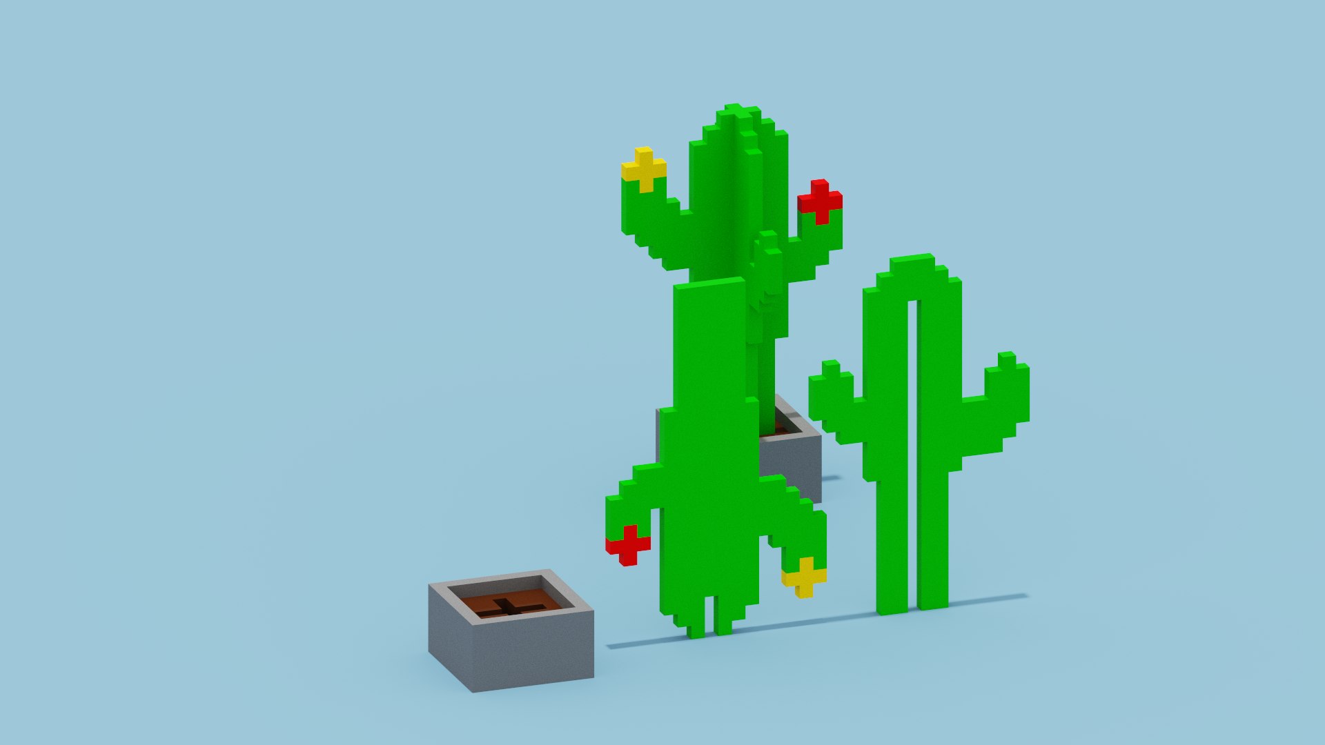 Modello 3D Lego Cactus - TurboSquid 1970793