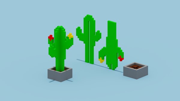 Modello 3D Lego Cactus - TurboSquid 1970793