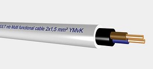 YMvK 0.6_1kV 2x1,5 mm2 VULT.max