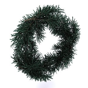 3ds max wreath ornaments christmas
