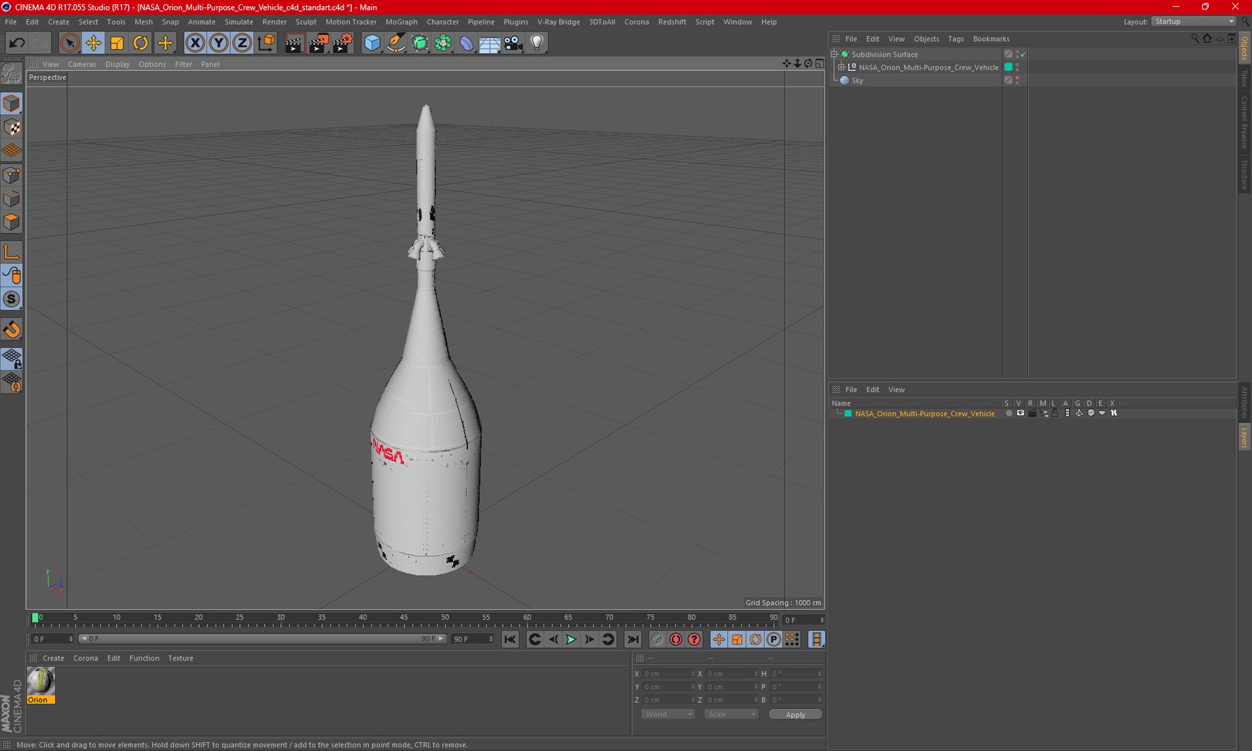 NASA Orion Multi-Purpose Crew Vehicle 3D model https://p.turbosquid.com/ts-thumb/xk/YQF3Re/Or/nasaorionmultipurposecrewvehiclemb3dmodel020/jpg/1681141698/1920x1080/fit_q87/149a51dcf7680caf47acfc44db372f5821e9a982/nasaorionmultipurposecrewvehiclemb3dmodel020.jpg