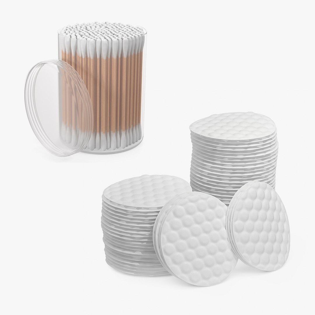Toiletries Collection 3D model preview